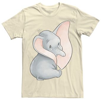 Disney's Dumbo Classic Big Ears Cute Portrait Men's Tee