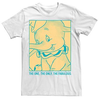 Disney's Dumbo The One The Only The Fabulous Retro Poster Men's Tee