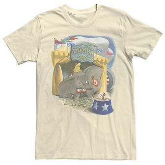 Disney's Dumbo Timothy Circus Tent Vintage Portrait Men's Tee