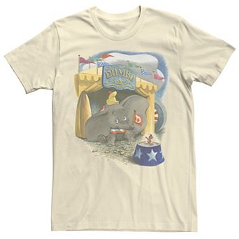 Disney's Dumbo Timothy Circus Tent Vintage Portrait Men's Tee