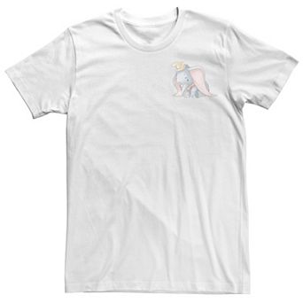 Disney's Dumbo Cute Left Chest Vintage Men's Tee