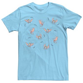 Disney's Dumbo Men's Feathers And Flights Tee
