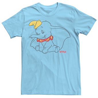 Disney's Dumbo Men's Outline Logo Tee