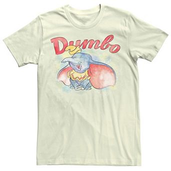 Disney's Dumbo Watercolor Portrait Men's Tee