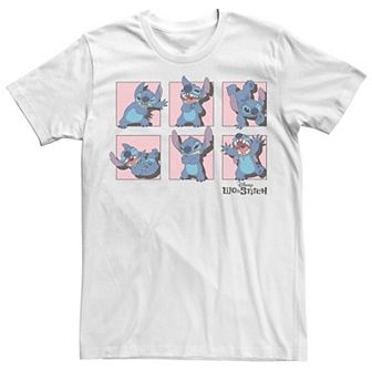 Disney's Lilo & Stitch Men's Poses Of Stitch Panels Tee