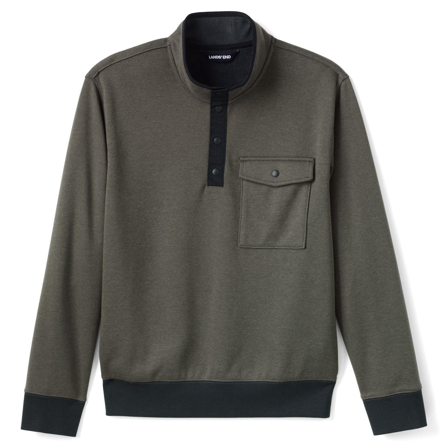 kohls mens mock turtleneck
