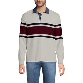 Big & Tall Lands' End Rugby Shirt
