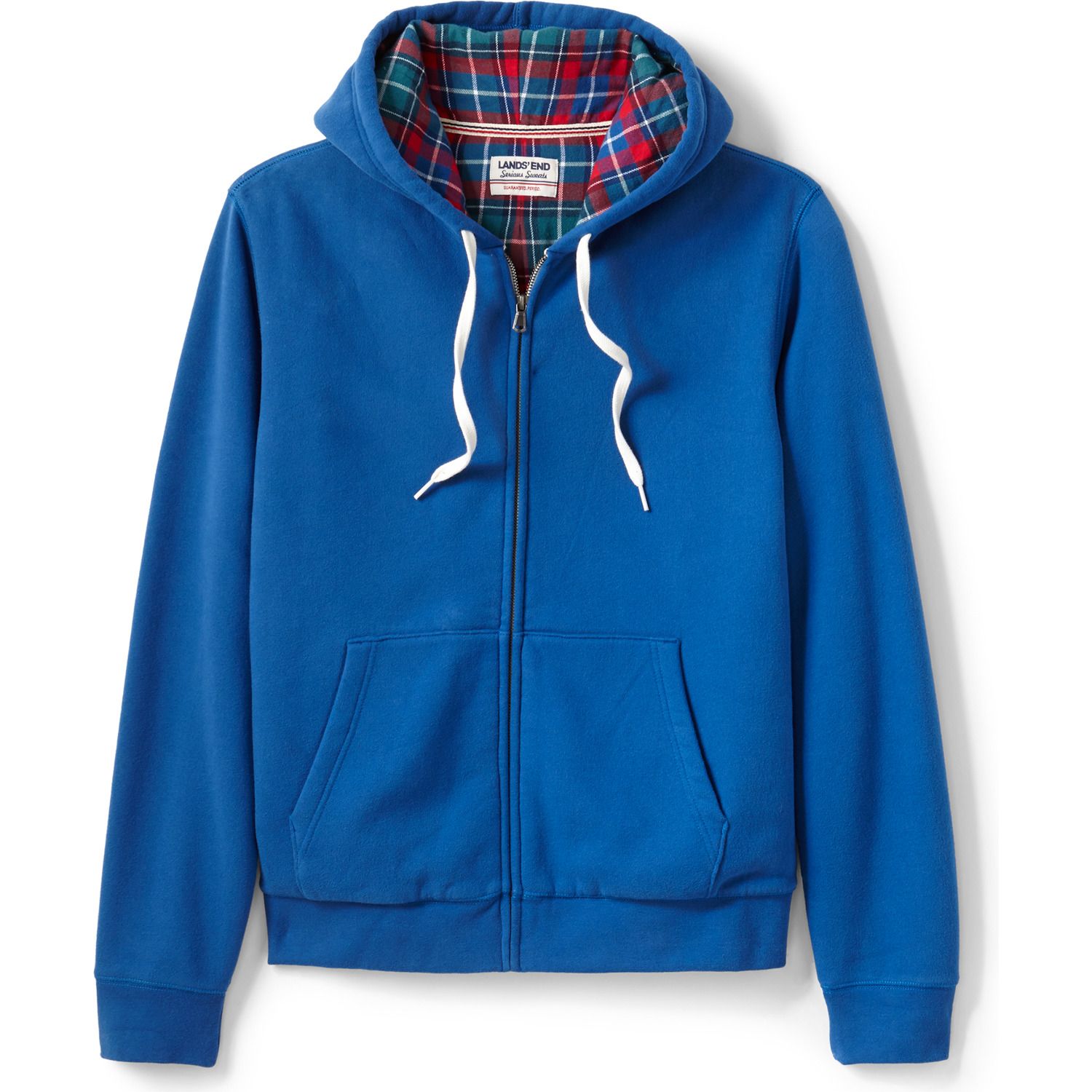 lands end fleece hoodie