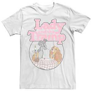Disney Girls Lady and The Tramp Home Dog Girl's Heather Crew Tee