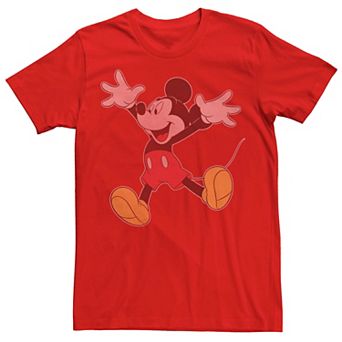 Disney's Mickey Mouse Jumping for Joy Men's Portrait Tee