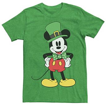 Disney's Mickey Mouse St. Patty's Outfit Men's Tee