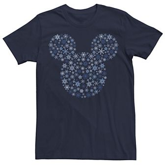 Disney's Mickey Mouse Snowflake Fill Men's Tee