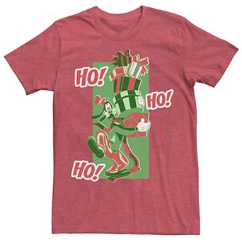 Disney's Goofy "Ho! Ho! Ho!" Christmas Portrait Men's Tee