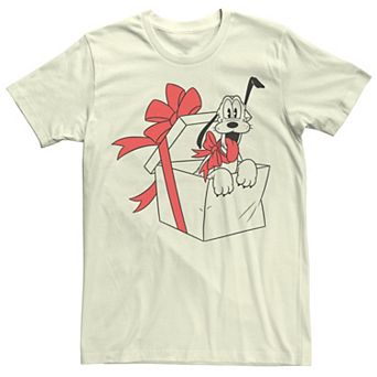 Disney's Pluto Christmas Outline Men's Tee