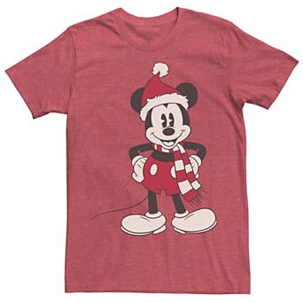 Disney's Mickey Mouse Classic Christmas Portrait Men's Tee