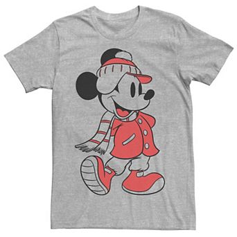 Disney's Mickey Mouse Christmas Outline Men's Tee