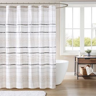 INK+IVY Nea Printed Shower Curtain