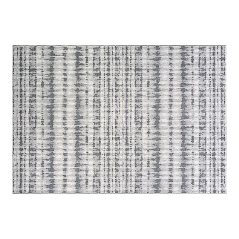 Couristan Marina Shibori Area Rug, Grey, 8X11 Ft