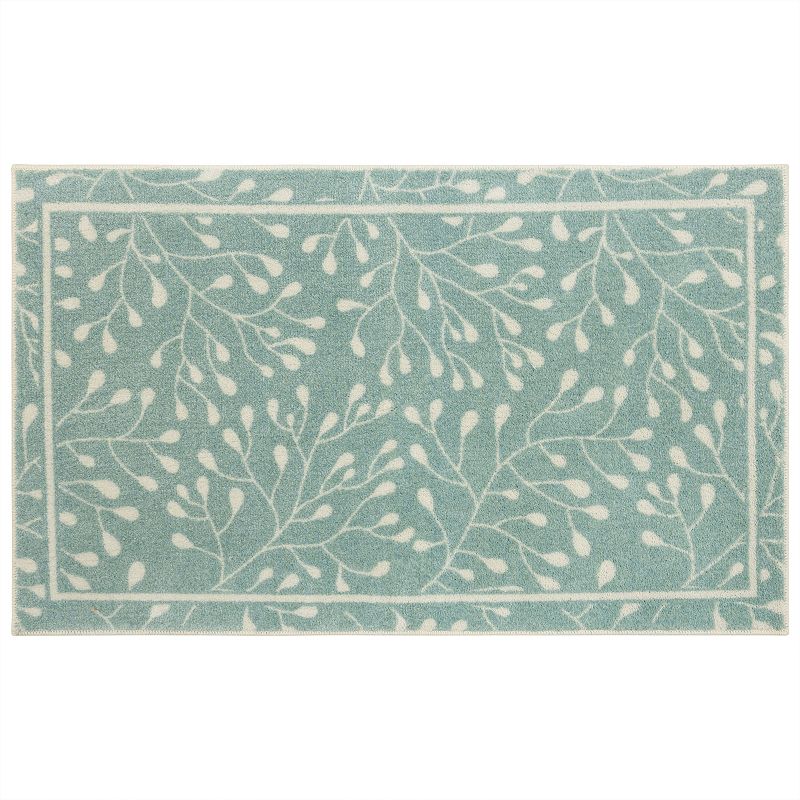 Mohawk Home Spring Buds EverStrand Accent Rug, Grey, 2.5X4 Ft