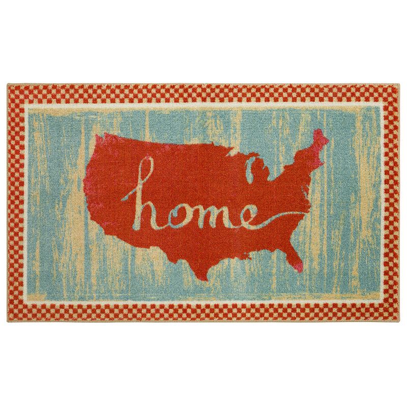 Mohawk Home Americana USA EverStrand Accent Rug, Red, 2.5X4 Ft