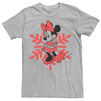 Disney's Minnie Mouse Christmas Outline Men's Tee