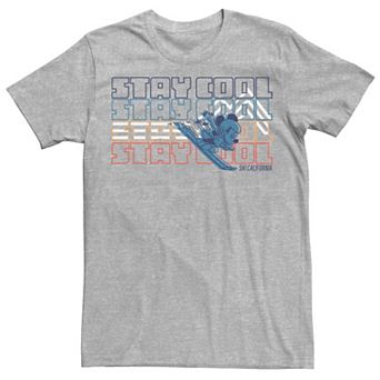 Disney's Mickey Mouse Stay Cool Ski California Men's Tee