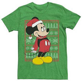 Disney's Mickey Mouse Christmas Sweater Men's Tee