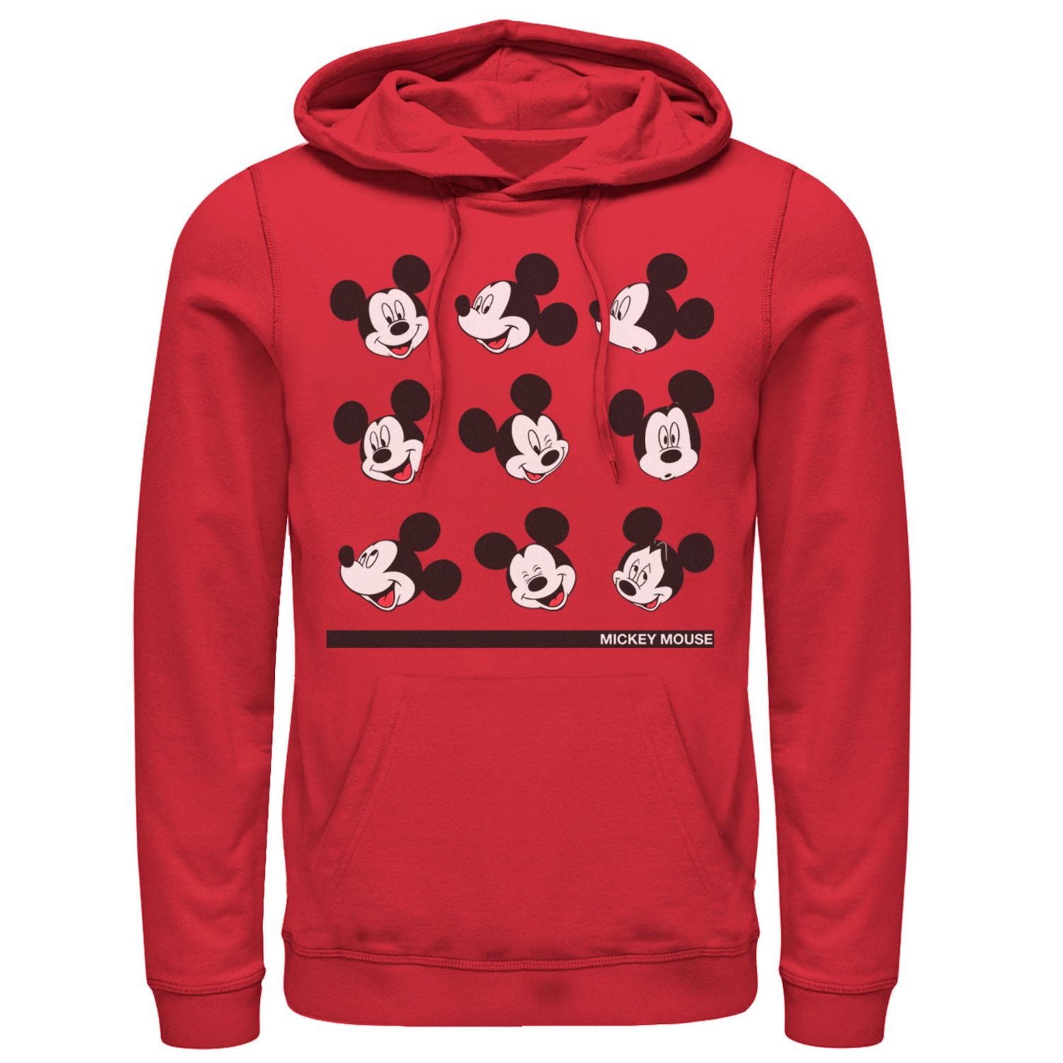 red mickey hoodie