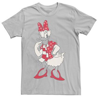Disney's Daisy Duck Christmas Outline Men's Tee