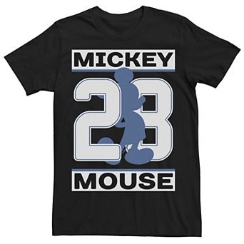 Disney's Mickey Mouse Men's #28 Mickey Silhouette Tee