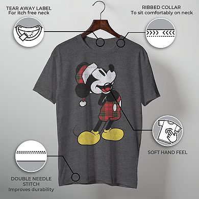 Disney's Mickey Mouse Christmas Outfit Men's Tee
