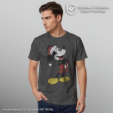 Disney's Mickey Mouse Christmas Outfit Men's Tee