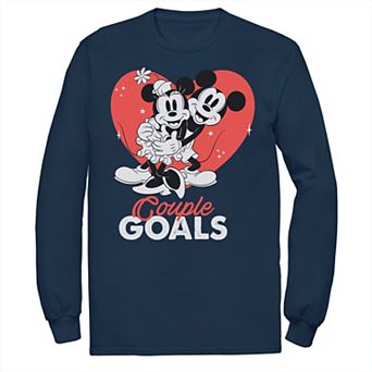 Men's Disney Mickey & Minnie Mouse Couple Goals Tee