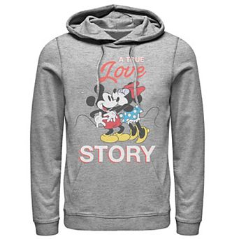 Disney's Mickey & Minnie Mouse Valentine Love Men's Hoodie