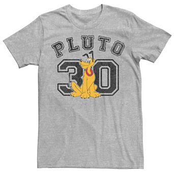Disney's Pluto Varsity Text #30 Portrait Men's Tee