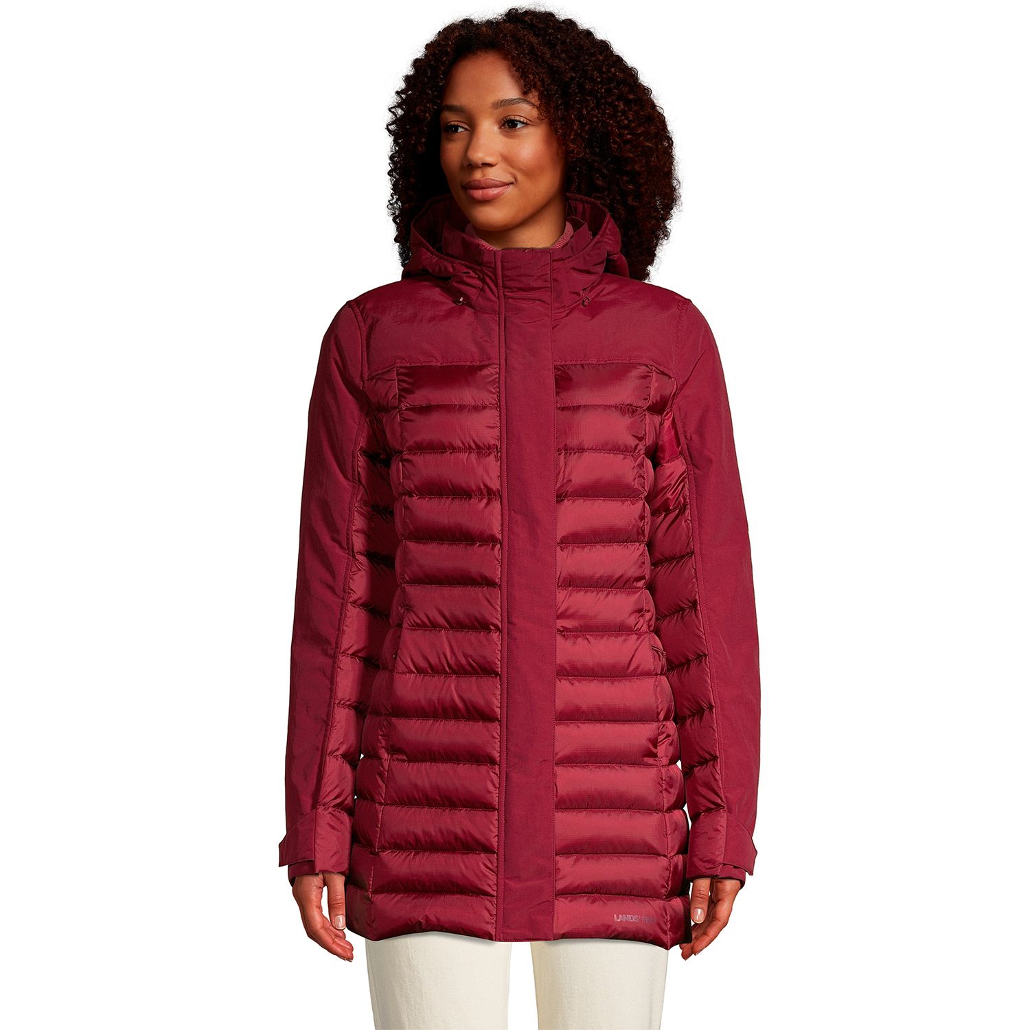 Image for Lands' End Women's Squall Insulated Down Winter Coat at Kohl's.