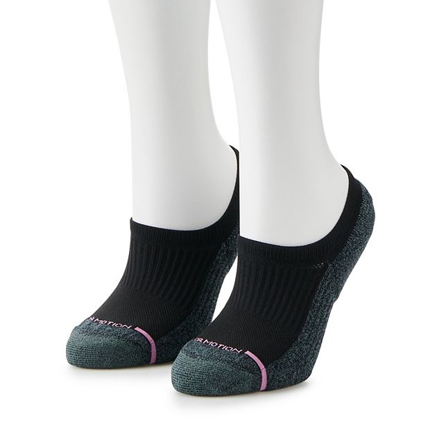 Women's Dr. Motion 2-Pk. Compression No-Show Socks