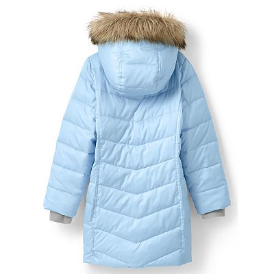 Girls winter fleece lined down alternative thermoplume coat online