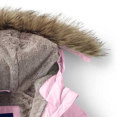 Girls winter fleece lined down alternative thermoplume coat store