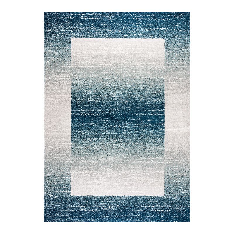 Art Carpet Abinster Border Rug, Blue, 5X8 Ft