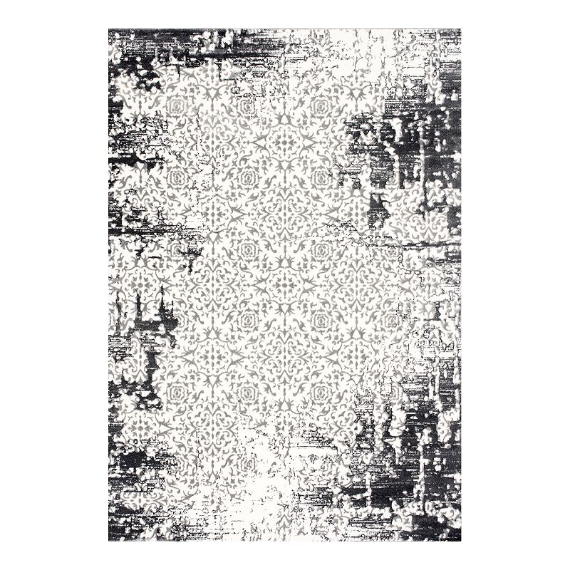 Art Carpet Abinster Geo Abstract Rug, Black, 8X10 Ft