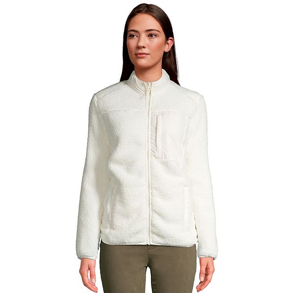 Lands' End Women's Tall Full Zip Fleece Jacket