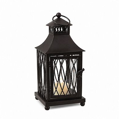 Curved Lantern Floor Decor 3-piece Set