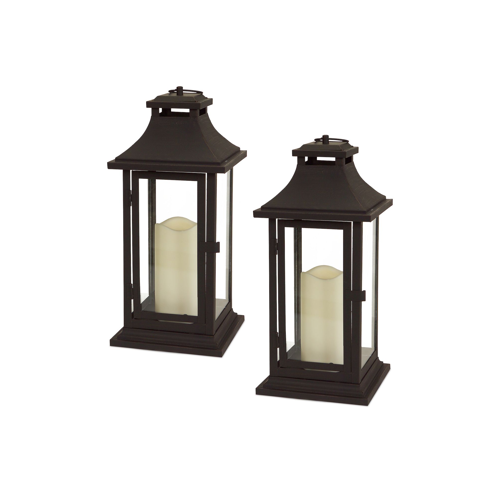 Traditional Lantern Floor Decor, Multi