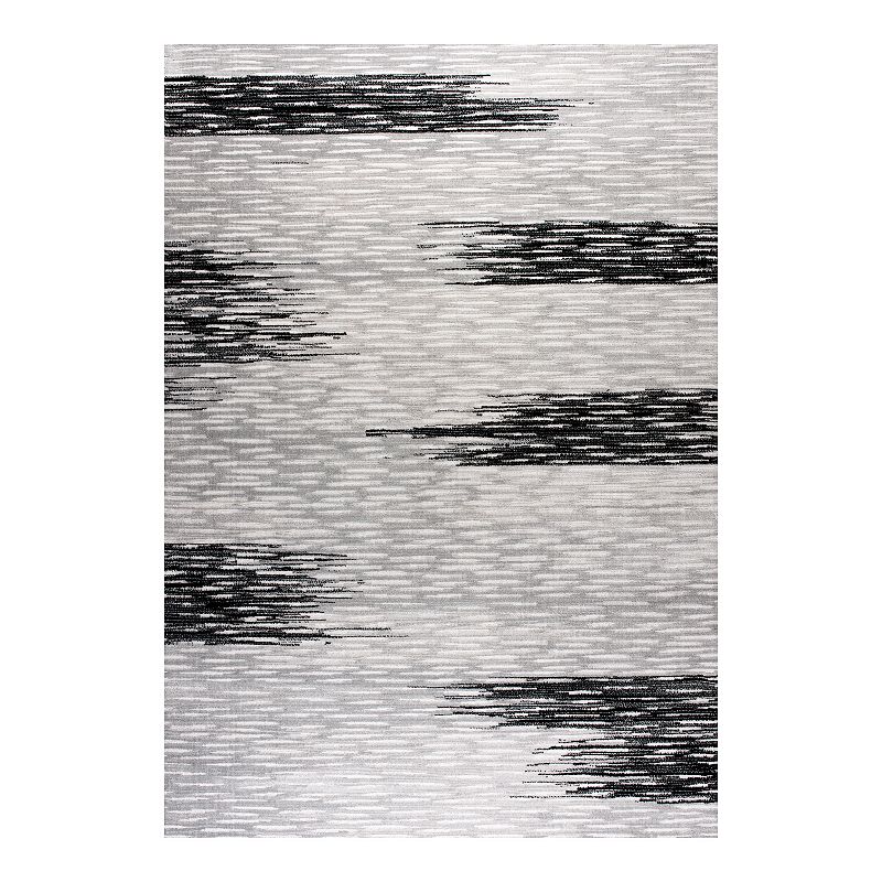 Art Carpet Abinster Fading Abstract Rug, Black, 8X10 Ft