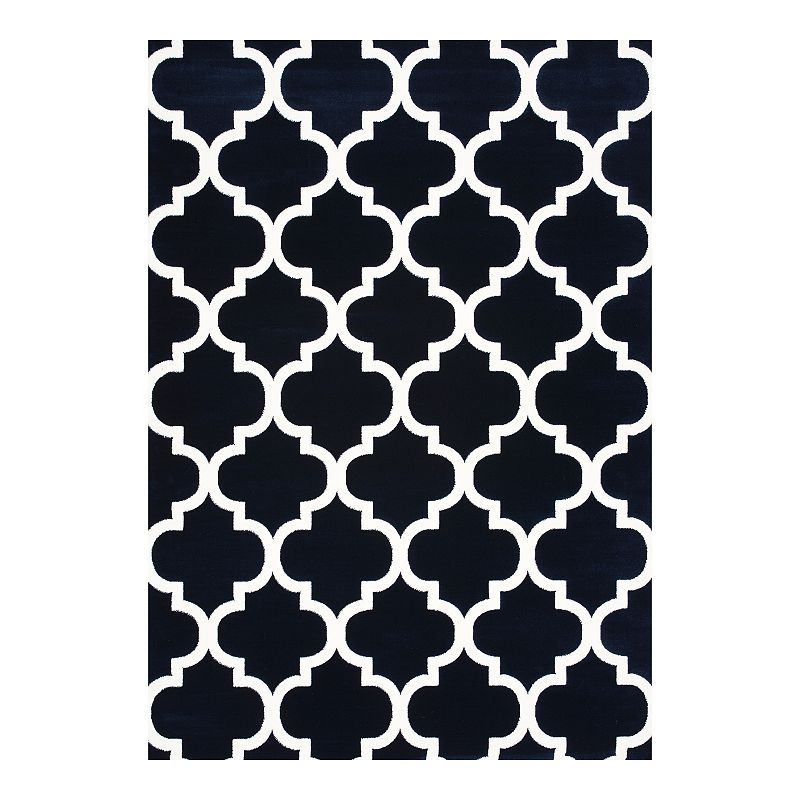 Art Carpet Abinster Moroccan Rug, Blue, 8X10 Ft