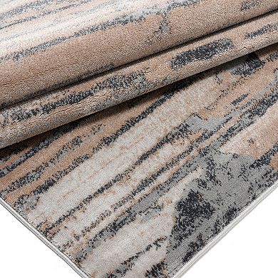 Art Carpet Adenning Faded Lines Rug