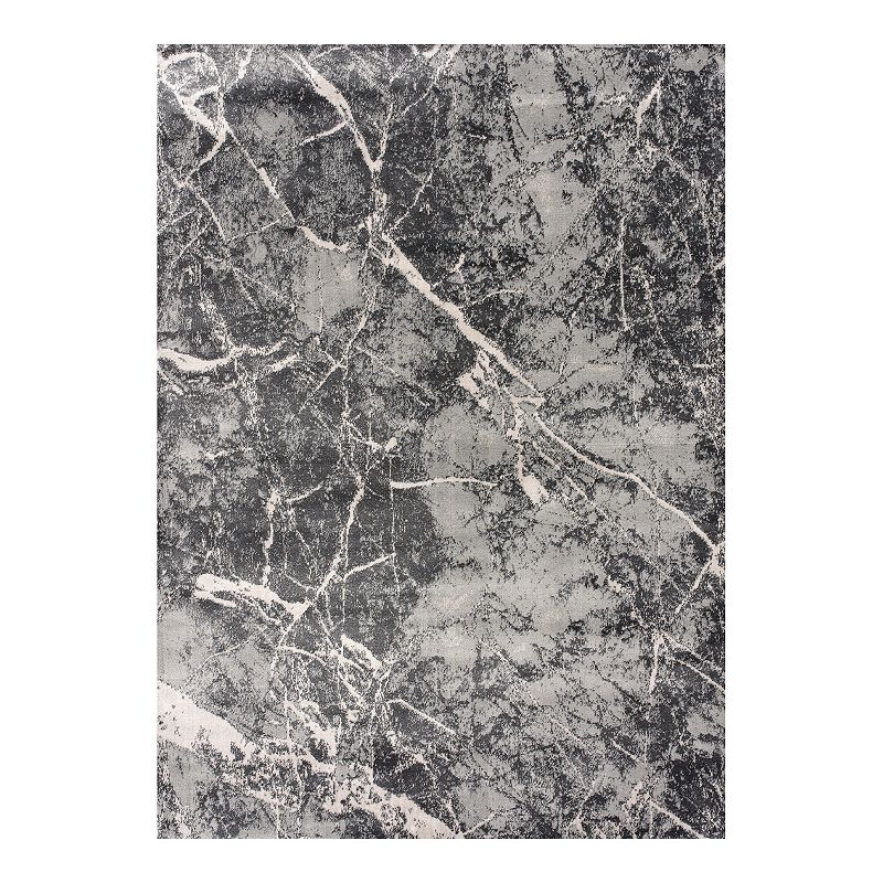 Art Carpet Adenning Stone Rug, Grey, 5X8 Ft