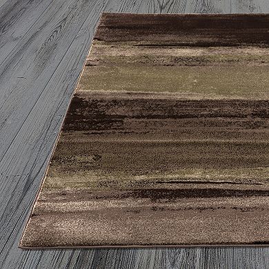Art Carpet Adenning Faded Lines Rug