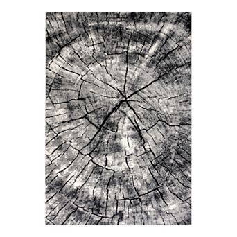 Art Carpet Adenning Tree Ring Rug